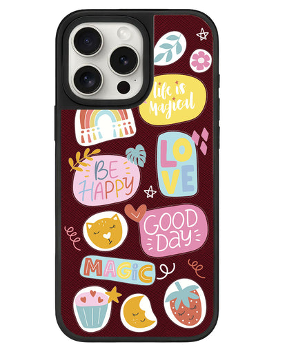 iPhone Leather Grip - Good Day 1.0