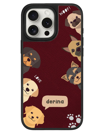 iPhone Leather Grip - Ruff Family 1.0