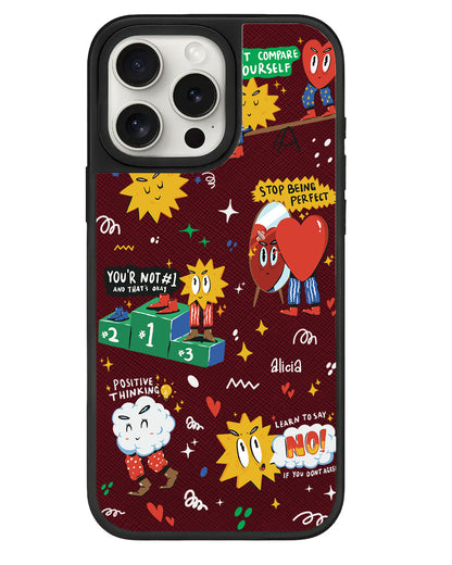 iPhone Leather Grip - Selfless Love 2.0