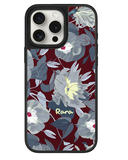 iPhone Leather Grip - September Morning Glory