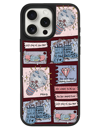 iPhone Leather Grip - Shine