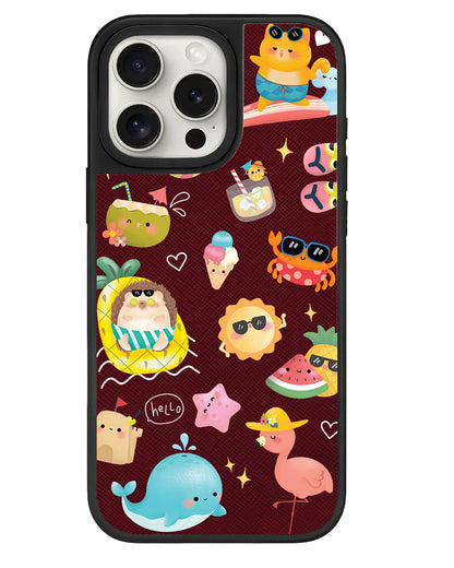 iPhone Leather Grip - Summer