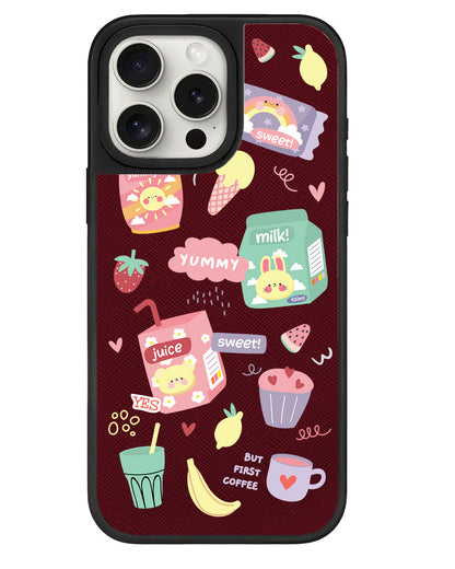 iPhone Leather Grip - Sweet Yummy