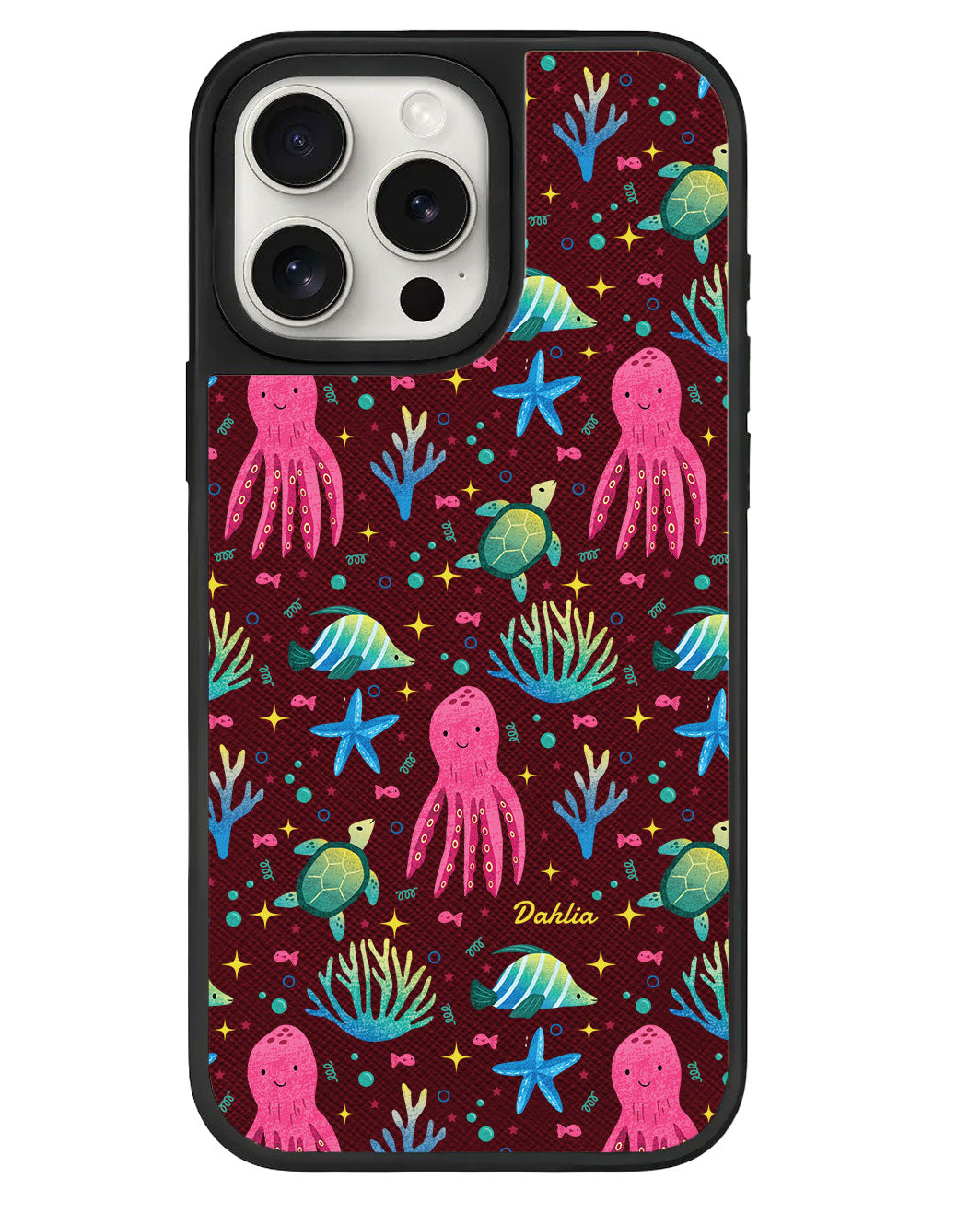 iPhone Leather Grip - Underwater Dreams 2.0