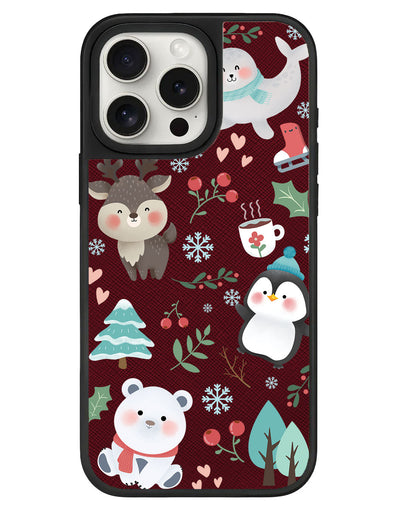 iPhone Leather Grip - Winter