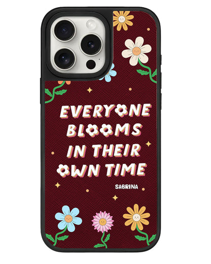 iPhone Leather Grip - Blooms
