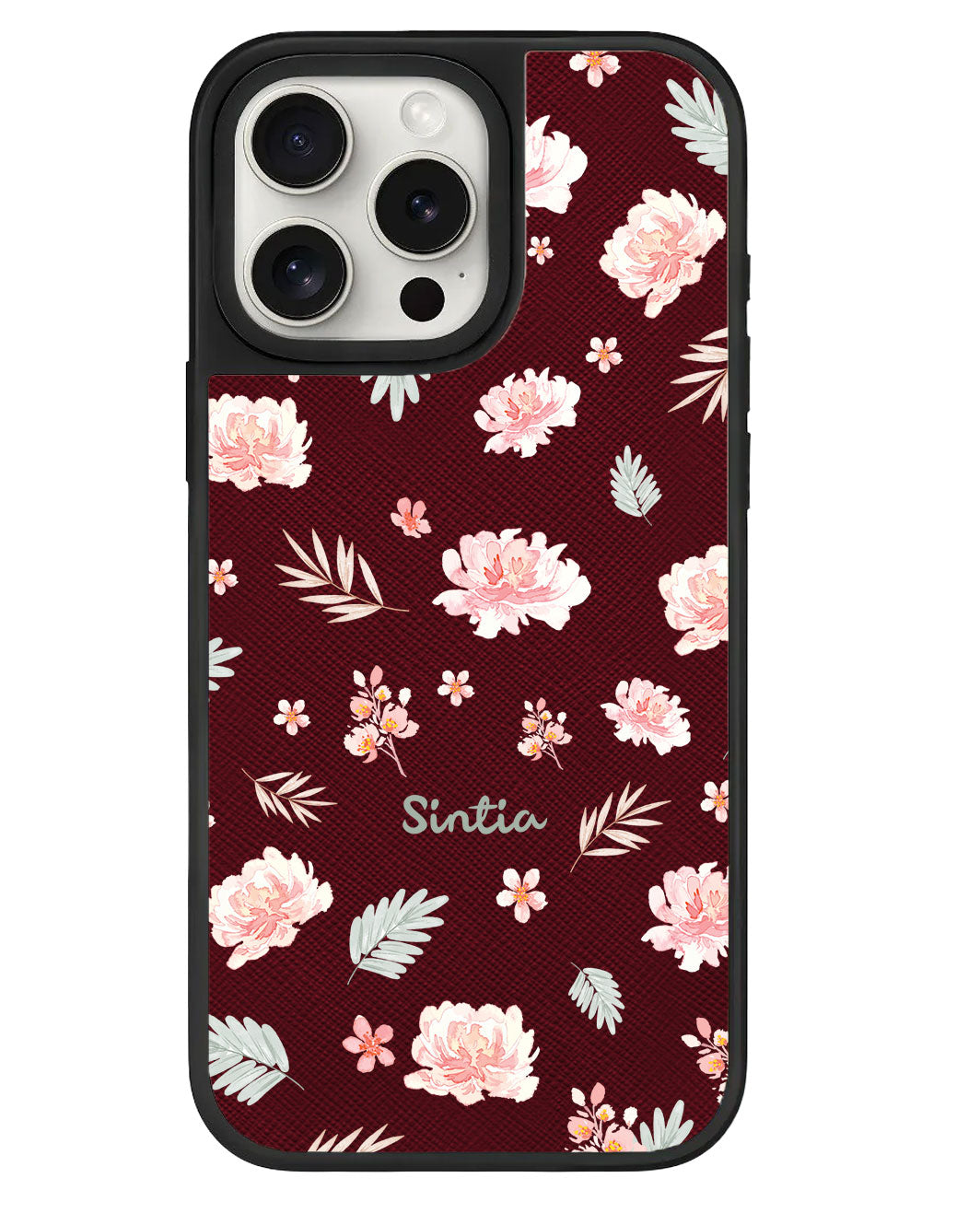 iPhone Leather Grip - Botanical Garden 4.0