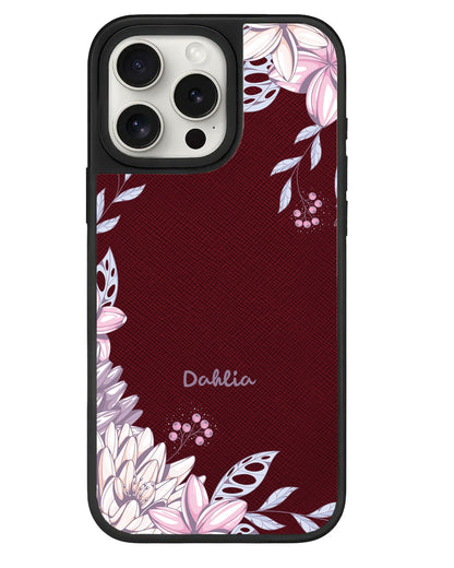 iPhone Leather Grip - Dahlia