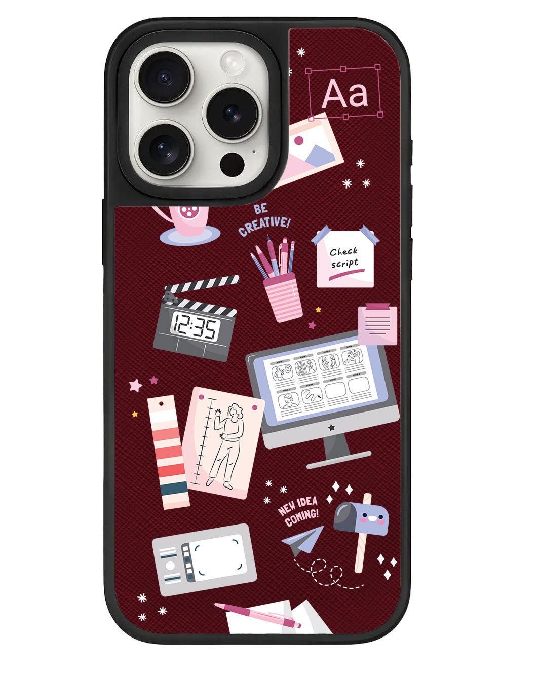 iPhone Leather Grip - Designer