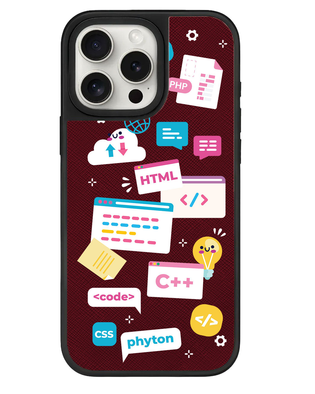 iPhone Leather Grip - Software Engineer or Developer