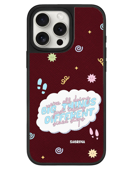 iPhone Leather Grip - Different Steps