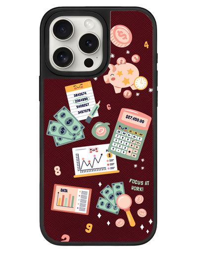 iPhone Leather Grip - Finance