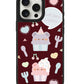 iPhone Leather Grip Case - Cupcake