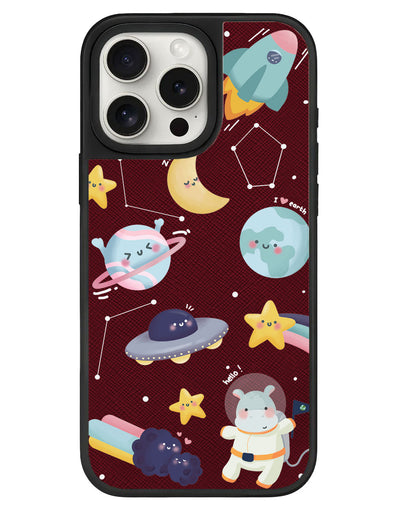 iPhone Leather Grip - Galaxy (Artevefacts)