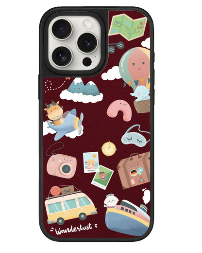 iPhone Leather Grip - Travel