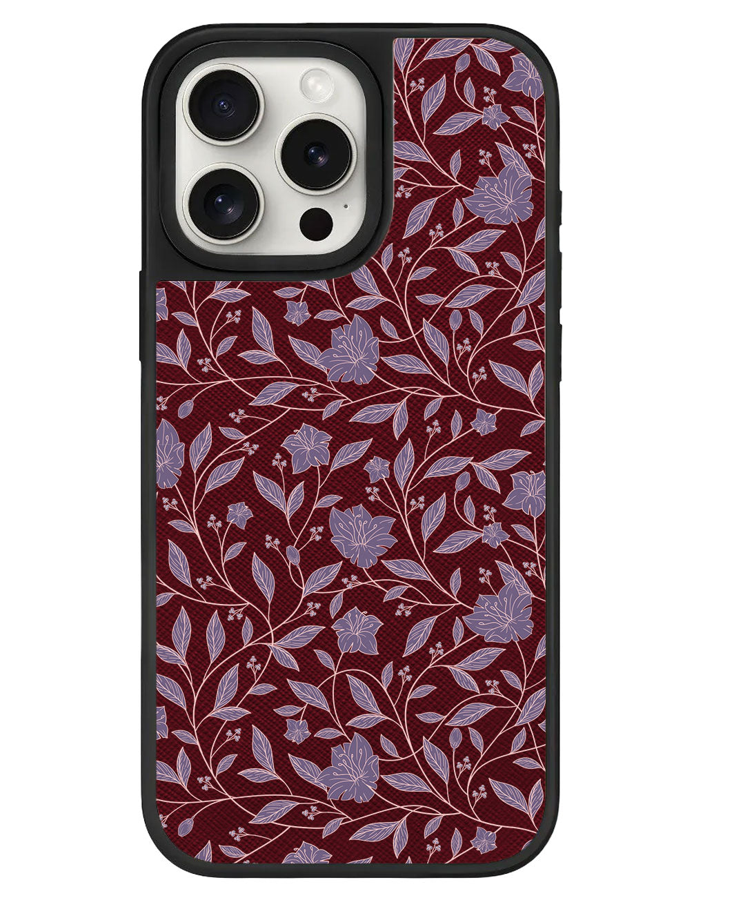 iPhone Leather Grip - Sketchy Flower 4.0