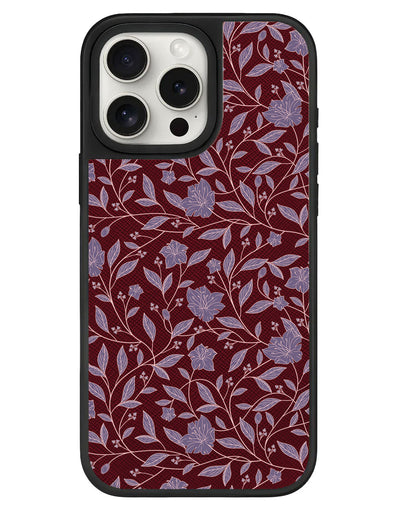 iPhone Leather Grip - Sketchy Flower 4.0