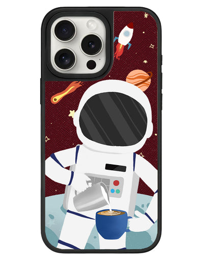 iPhone Leather Grip - Baristronaut