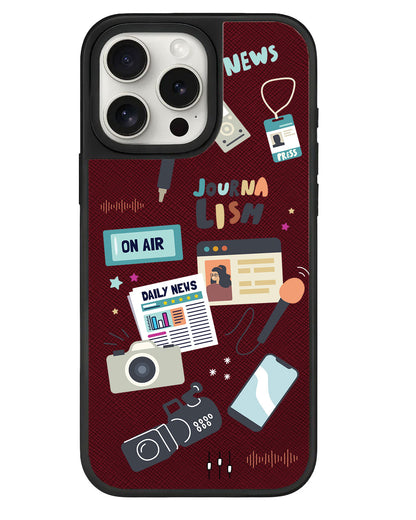 iPhone Leather Grip - Journalist