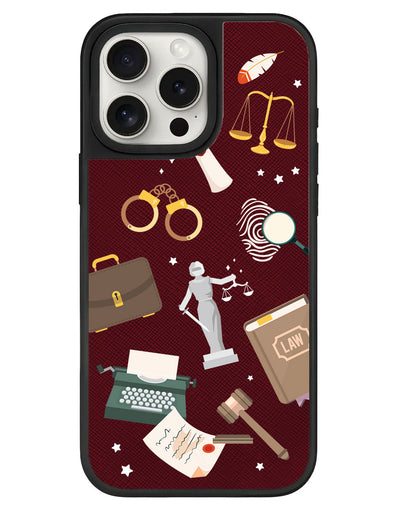 iPhone Leather Grip - Lawyer