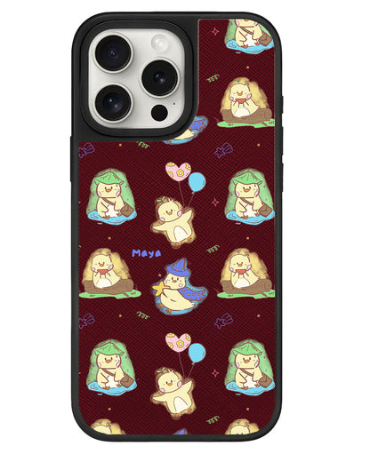 iPhone Leather Grip - Little Duck