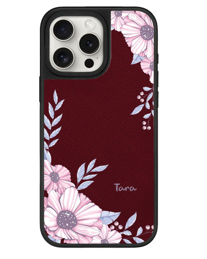 iPhone Leather Grip - Pink Blossom
