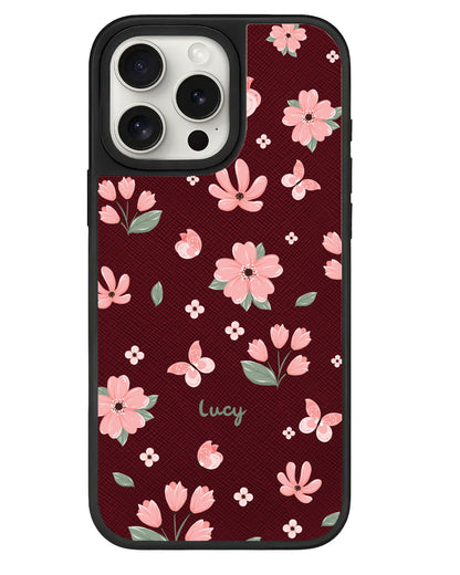 iPhone Leather Grip - Pink Delight