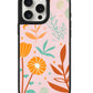 iPhone Leather Grip Case - Autumn Botanical