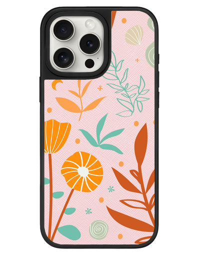 iPhone Leather Grip - Autumn Botanical