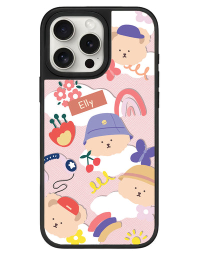 iPhone Leather Grip - Bear in Style