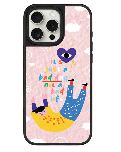 iPhone Leather Grip - Bad Day