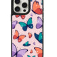 iPhone Leather Grip Case - Butterfly