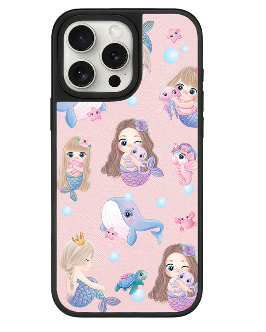 iPhone Leather Grip - Little Mermaid