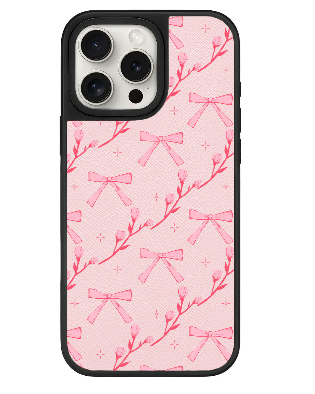 iPhone Leather Grip - Coquette Floral