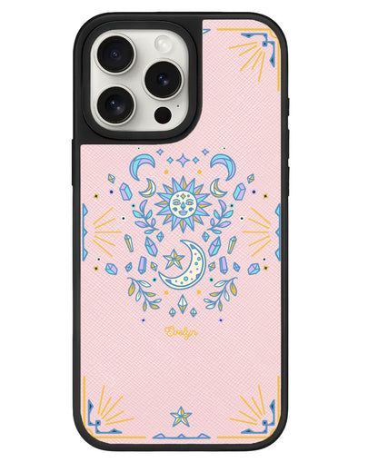 iPhone Leather Grip - Cosmic Dream