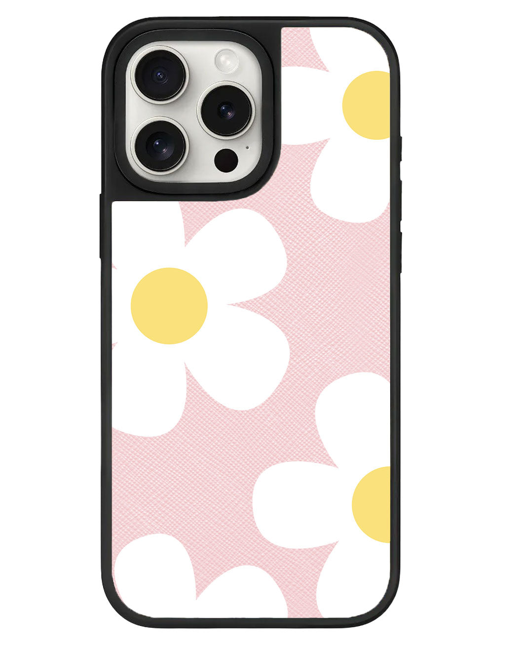 iPhone Leather Grip Case - Daisy 4.0