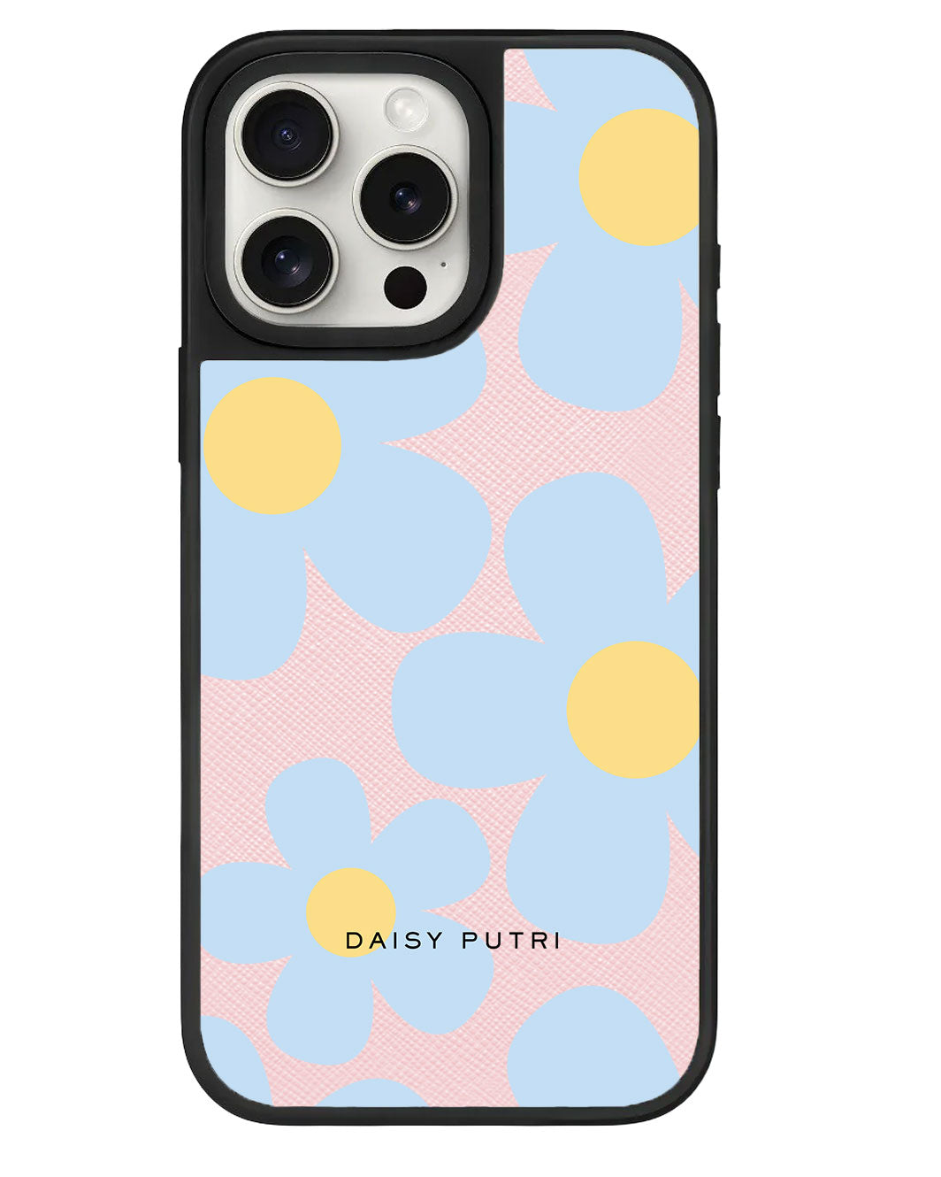 iPhone Leather Grip - Daisy Garland