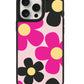 iPhone Leather Grip - Daisy Hot Pink