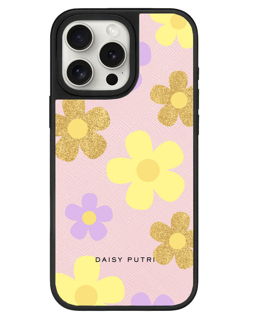 iPhone Leather Grip - Daisy Twinkle