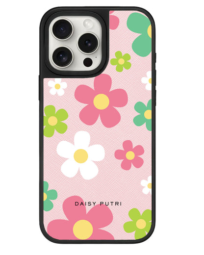 iPhone Leather Grip - Daisy Wild