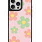 iPhone Leather Grip Case - Daisy Spring