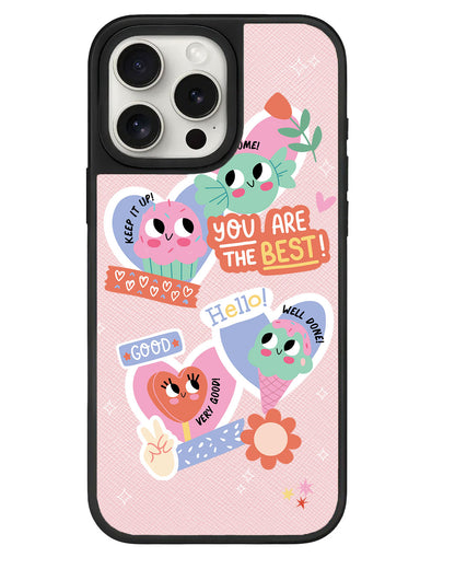 iPhone Leather Grip - Dessert Party