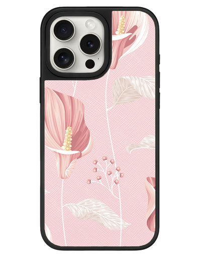 iPhone Leather Grip - Easter Lily