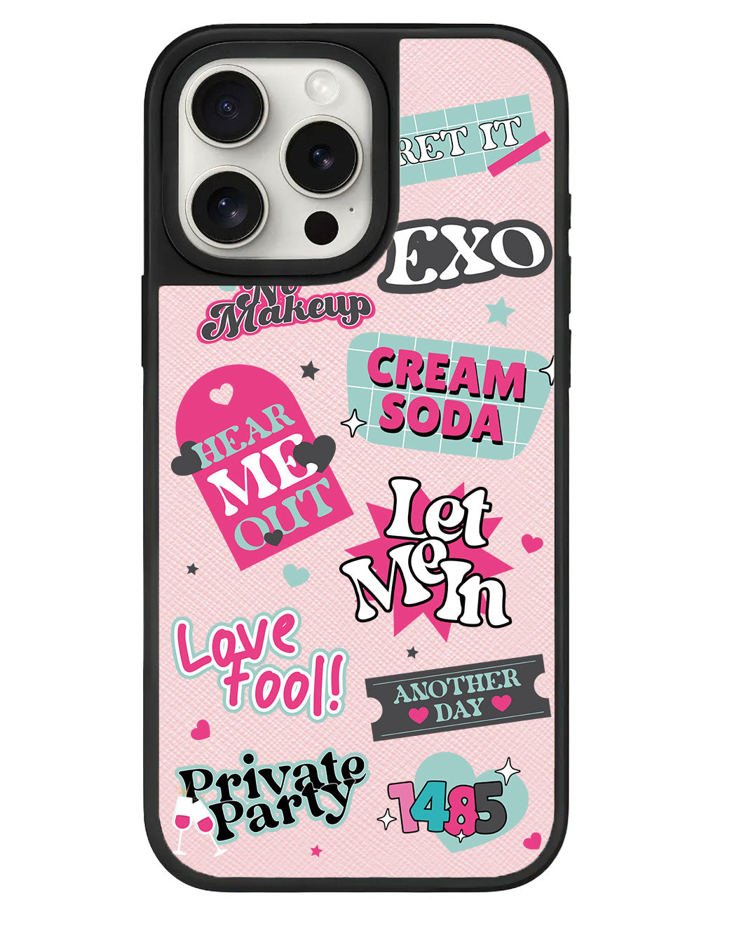 iPhone Leather Grip - EXO Cream Soda