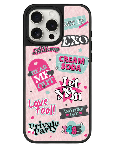 iPhone Leather Grip - EXO Cream Soda