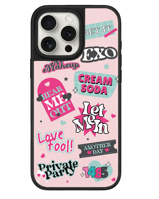 iPhone Leather Grip - EXO Cream Soda