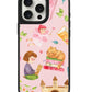 iPhone Leather Grip Case - Fairy Cat