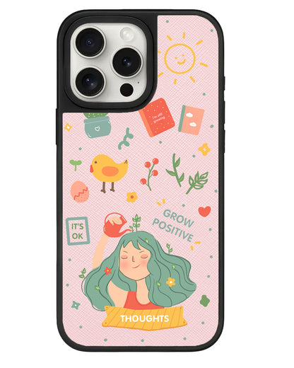 iPhone Leather Grip - Grow