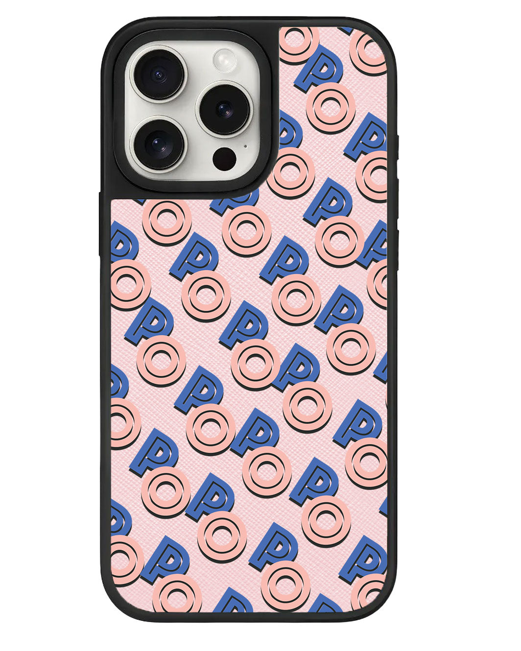 iPhone Leather Grip - Initial Monogram 1.0