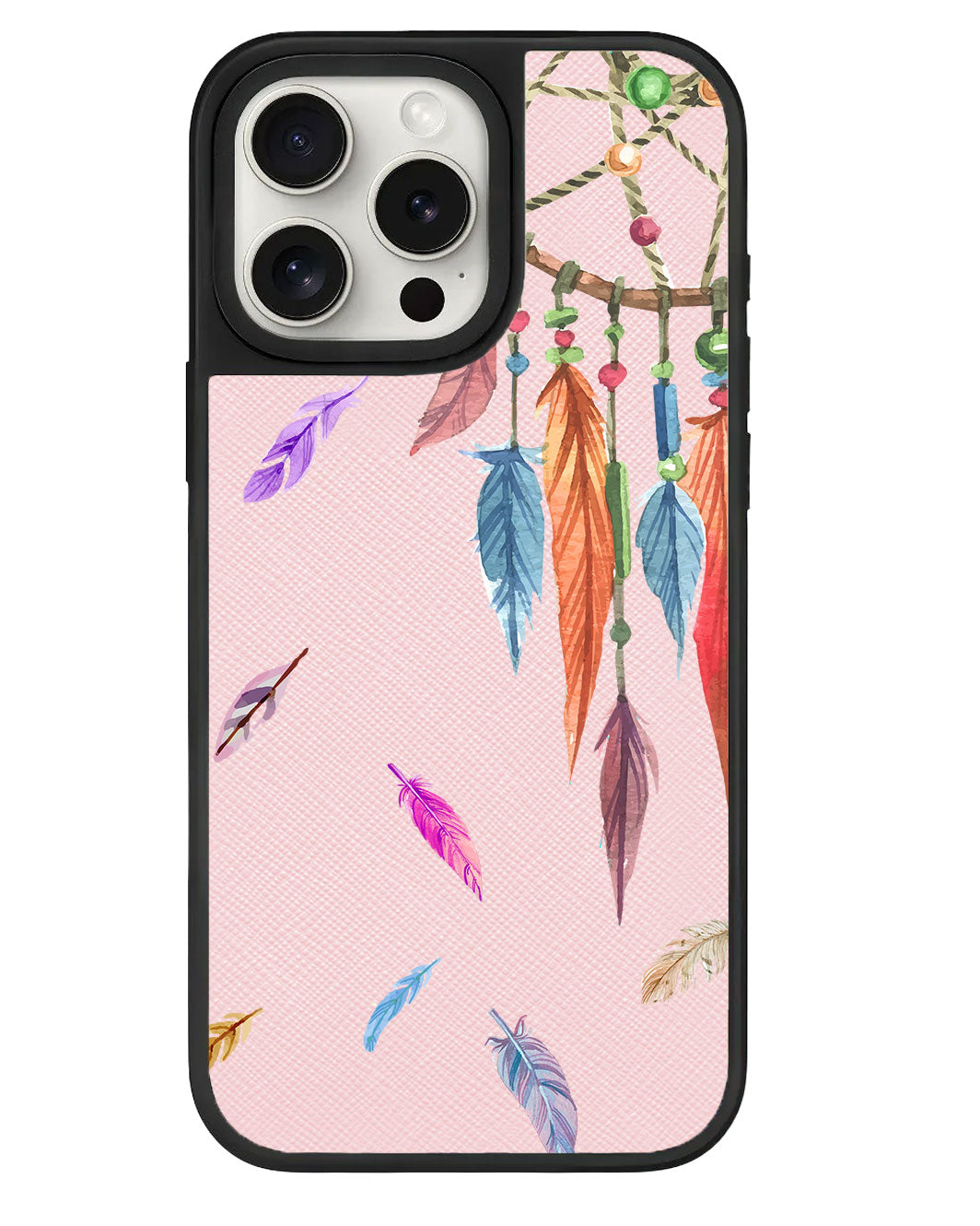 iPhone Leather Grip Case - Dreamcatcher 2.0